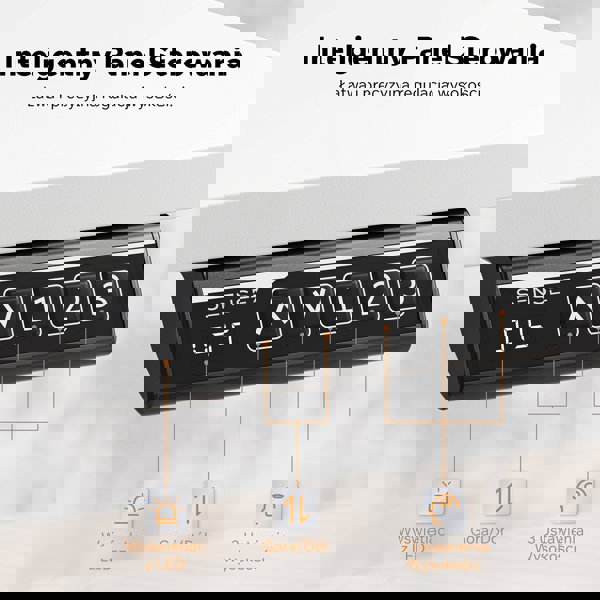 Γραφείο SENSE7 NOJO LIGHT Λευκό 120 εκ x 60 εκ