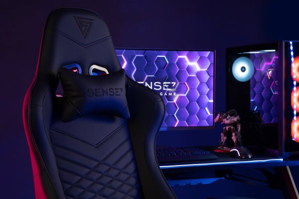 Καρέκλα SENSE7 Spellcaster μαύρο-μπλε