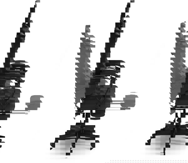 Πολυθρόνα SENSE7 DEVON PU μαύρη