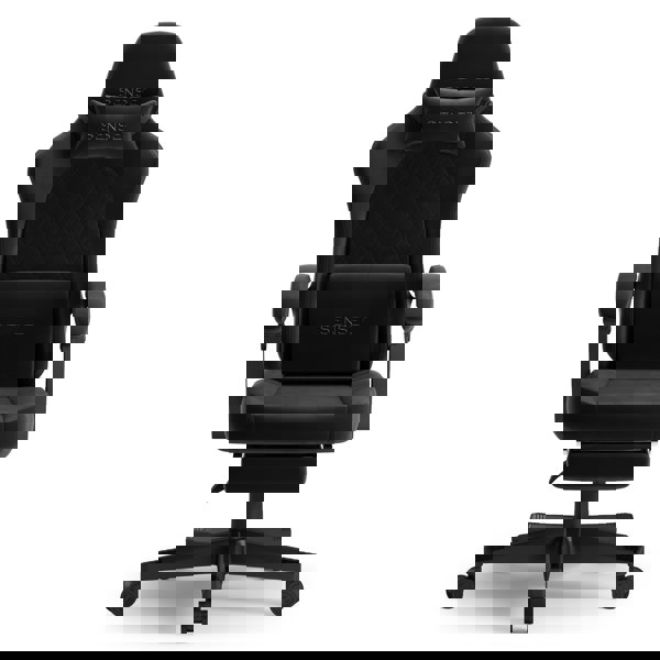 Πολυθρόνα SENSE7 DEVON αλκαντάρα μαύρο