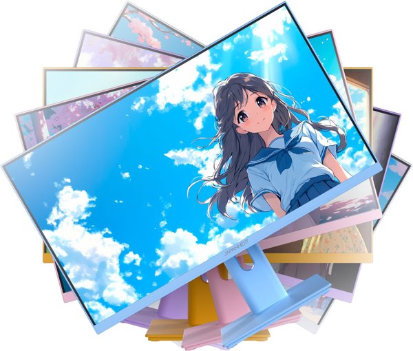 JAPANNEXT 60,5cm JN-I238FHD120F-HSP-PK 16:9 HDMI ροζ FHD