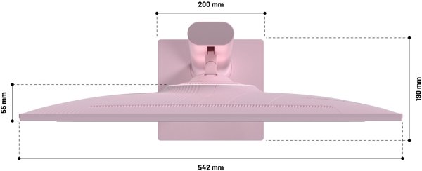 JAPANNEXT 60,5cm JN-I238FHD120F-HSP-PK 16:9 HDMI ροζ FHD