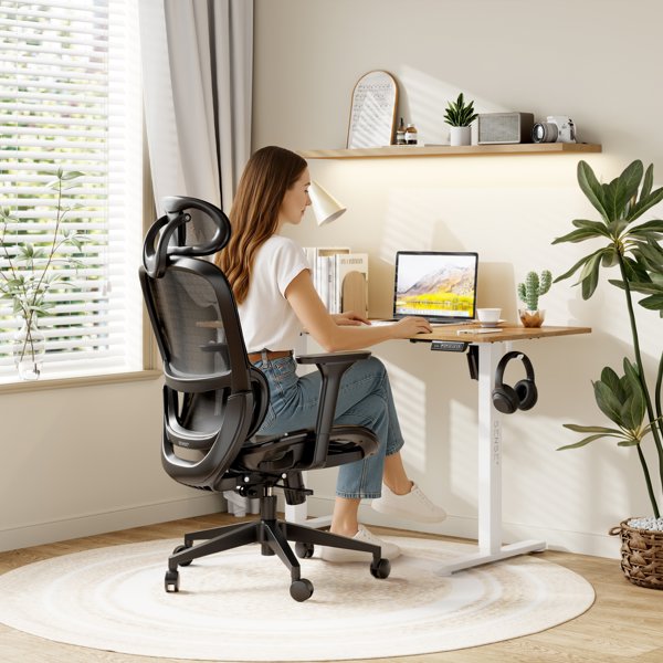 SENSE7 Καρέκλα γραφείου NEYO μαύρη