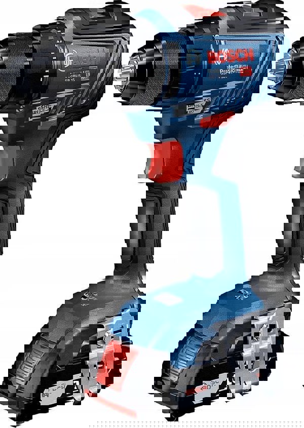 Σετ Ηλεκτρικών Εργαλείων Bosch Bosch combo kit μπαταρίας GDX 18V-200 Professional + GSR 18V-55 Professional, 18Volt, σετ εργαλείων (μπλε/μαύρο, 2x 4,0Ah Li-ion μπαταρίες, κλειδί κρούσης και δράπανο, σε L θήκη)