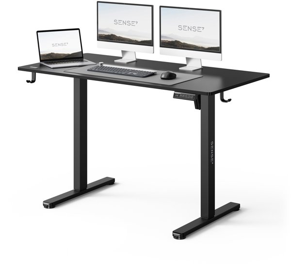 Γραφείο SENSE7 NOJO LIGHT Μαύρο 120x60 εκ.