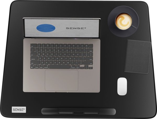 Κινητό γραφείο SENSE7 μαύρο 70 cmx52 cm μαύρο