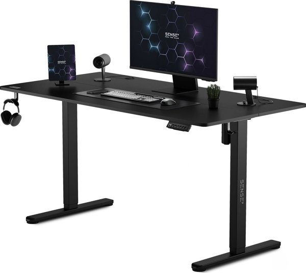 Biurko SENSE7 Nojo Black 140 cmx70 cm Black