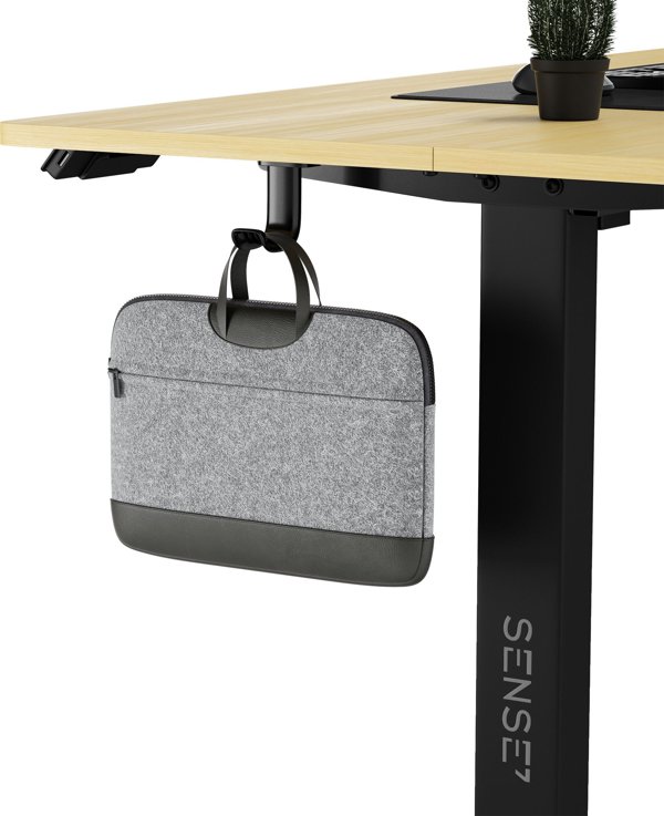 Γραφείο SENSE7 Nojo Sosna 140 cmx70 cm Μαύρο Πεύκο