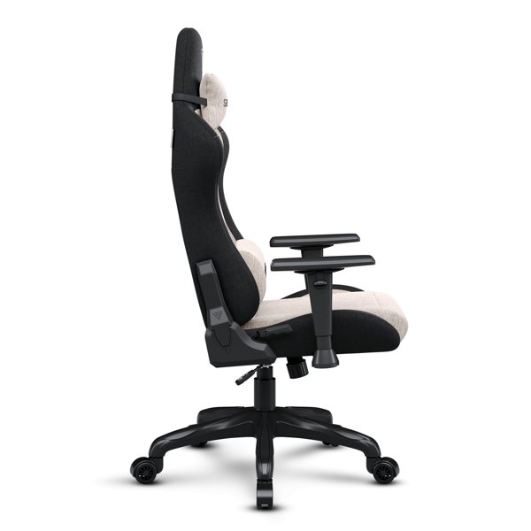 Πολυθρόνα SENSE7 Spellcaster FUKU υφασμάτινη μαύρο-μπεζ